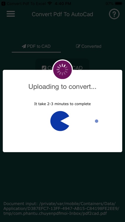 Convert PDF to AutoCad