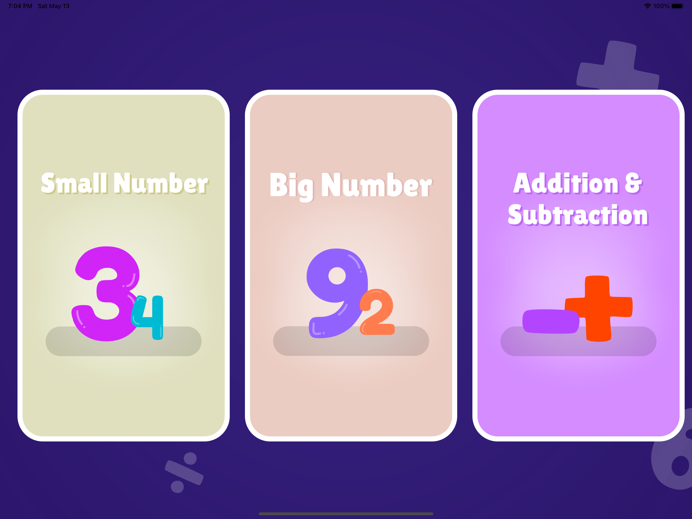 Math for Kids: Add & Subtract