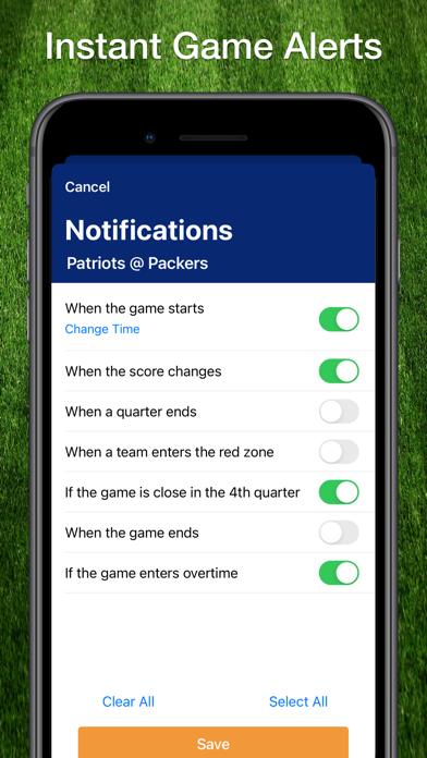 Scores App: For NFL Footballのおすすめ画像3