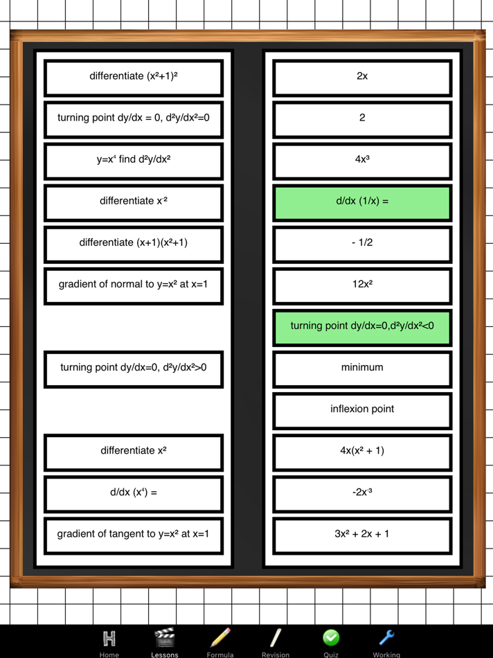 #2. Calculus Differentiation (iOS) 由: D.P STACE & G.J STACE & S.A WILLIAMS