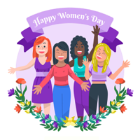 Womens Day Frames and eCards