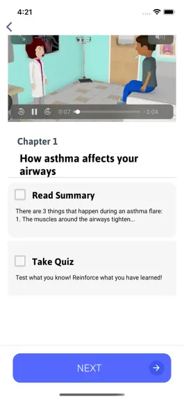 Game screenshot ASTHMAXcel ED hack