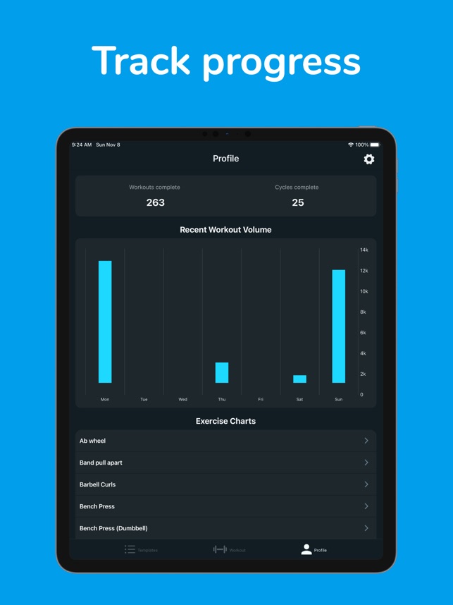 Keylifts 531 Workout Log On The App