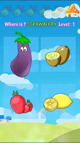 Game screenshot ABC Learn Fruits & Vegetables apk