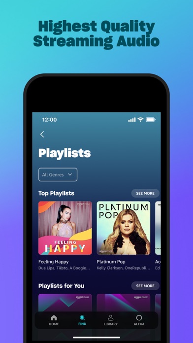 Screenshot 3 of Amazon Music: Songs & Podcasts App