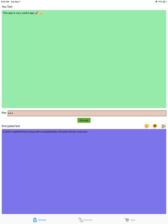 Screenshot #4 pour Secure Message and Text