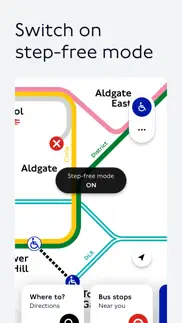 tfl go: live tube, bus & rail iphone screenshot 3