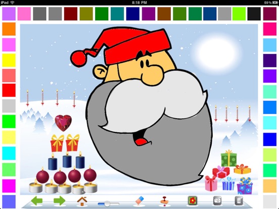 Screenshot #5 pour A Christmas Coloring App