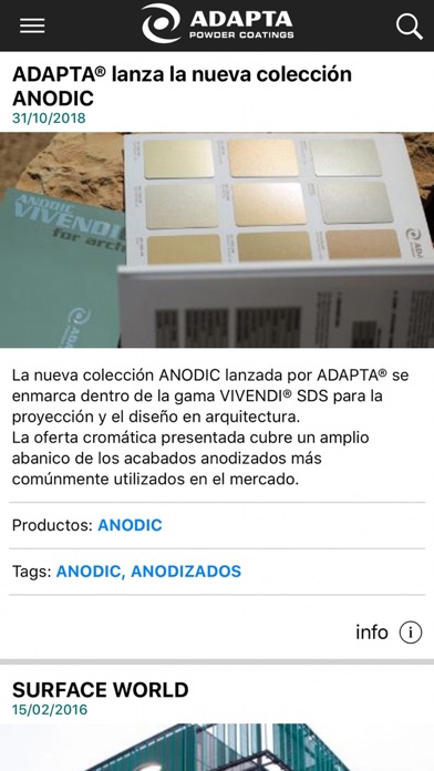 Adapta Color Screenshot