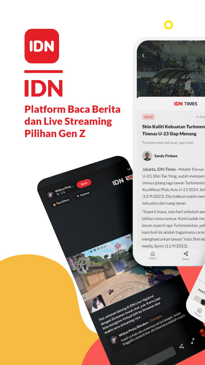 IDN Baca Berita and Live Stream