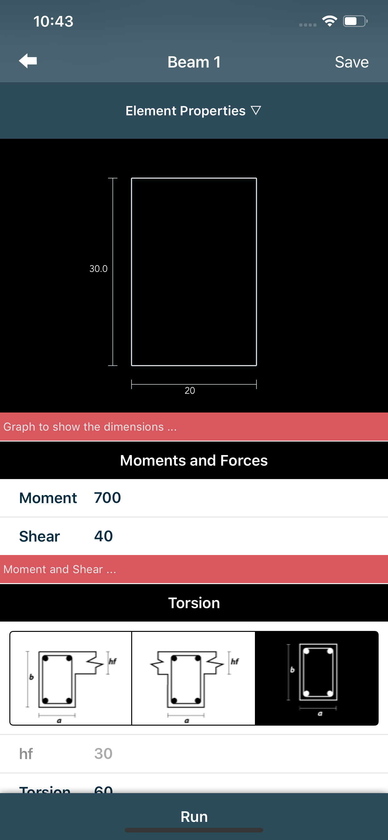 Rectangular Beam screenshot 5