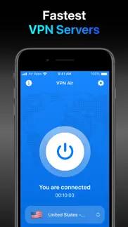 vpn air - unlimited proxy iphone screenshot 3