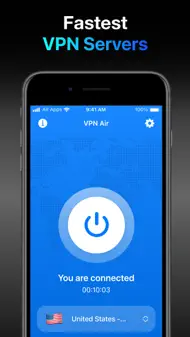 VPN Air - Sikker og rask VPN iphone bilder 2