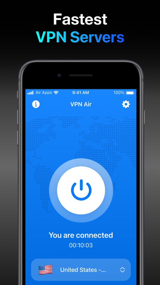 #3. VPN Air - Unlimited Proxy (iOS) 由: Air Apps Systems