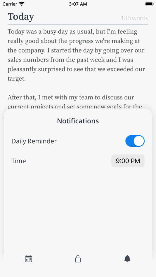 #5. Journaling App (iOS) 由: Domen Bukovac