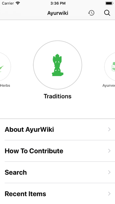Screenshot #1 pour Ayurwiki