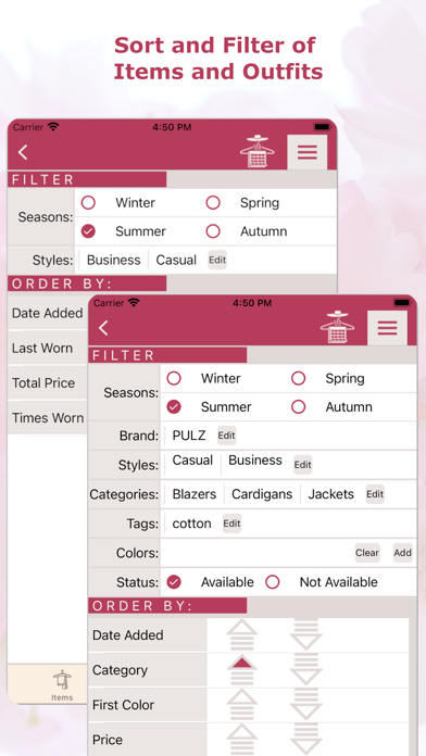 UByDesign Digital Wardrobe Screenshot