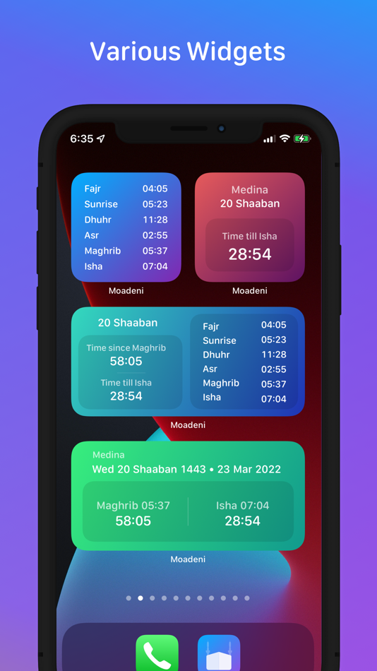 #3. Moatheni: Muslim Prayer Times (iOS) Door: ali gayed