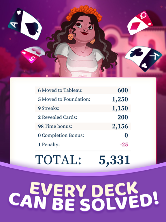Screenshot #6 pour Big Run Solitaire - Card Game