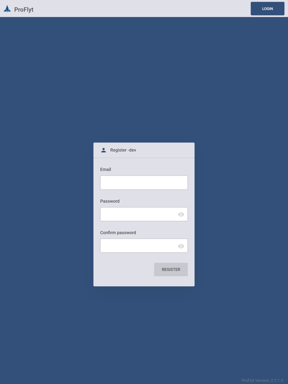 ProFlyt iPad screenshot 1 - Productivity app