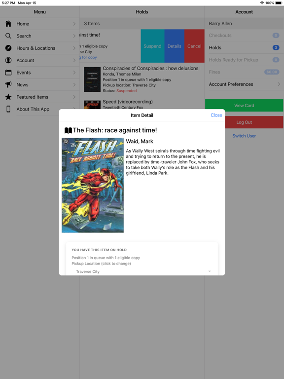 TADL Mobile iPad screenshot 8 - Education app