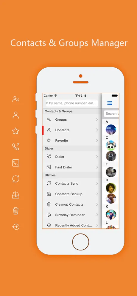 aContacts - Contact Manager