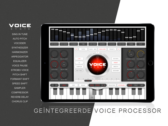 Voice Synth Modular iPad app afbeelding 1