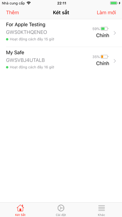 Screenshot #1 pour Goodwill Két sắt thông minh