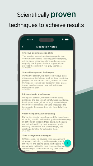 Breakfree - Meditation Therapy Screenshot
