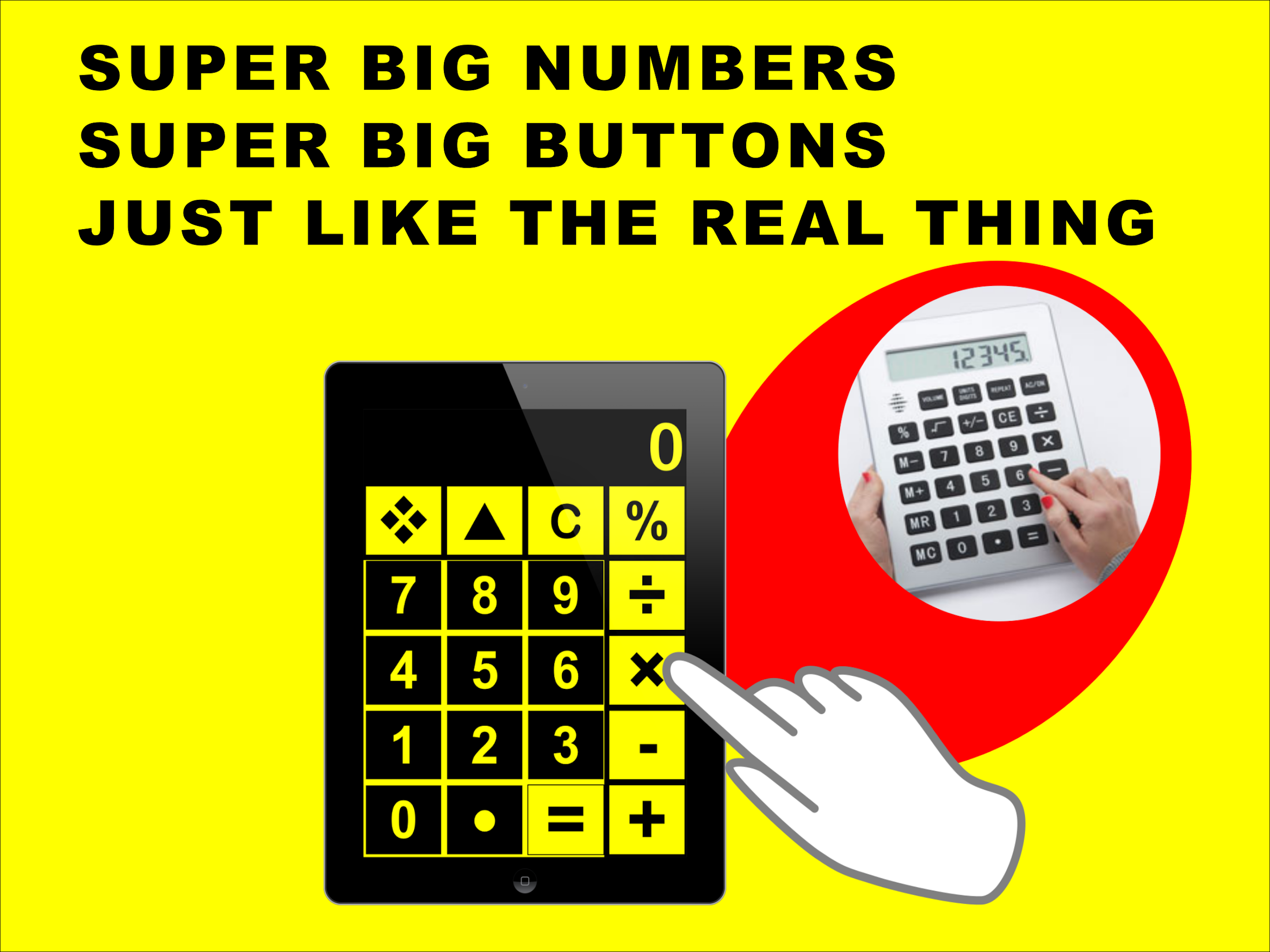 Big Calculator Low Vision screenshot 5