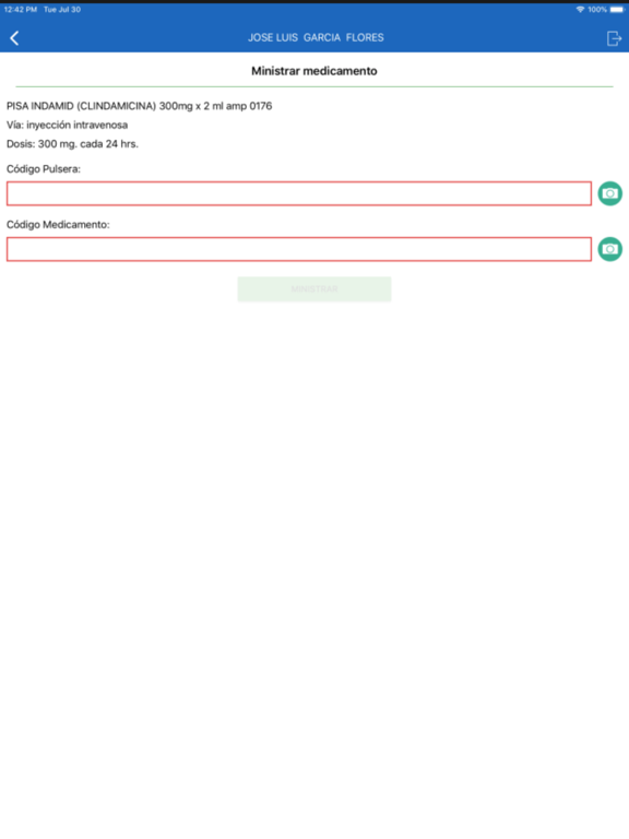 Hospital Español Veracruz iPad screenshot 4 - Medical app