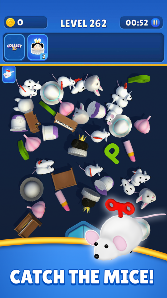 #6. Collect 3D - Find Match Items (iOS) Podle: Connectinno