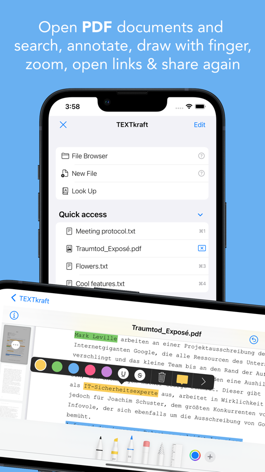 #2. TEXTkraft 5 - Text Editor (iOS) By: Infovole