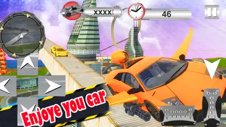 Simulador de coche volador 3D