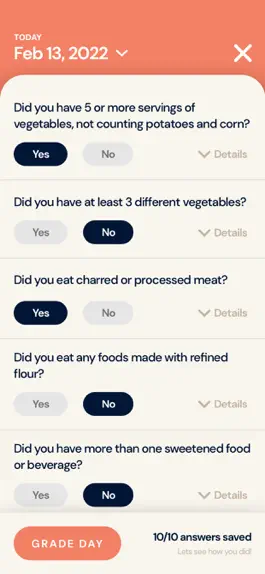 Game screenshot Nutrition GPA apk