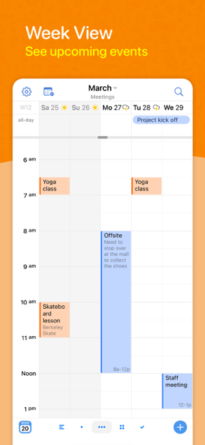 ‎BusyCal: Calendar & Tasks Screenshot