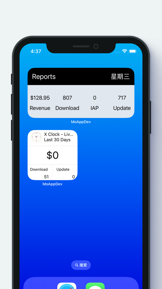 #8. MoAppDev - Sales and Trends (iOS) بواسطة: 晓伟 庄