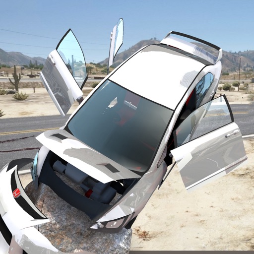 Car Crash Stunt Car Racing iOS App