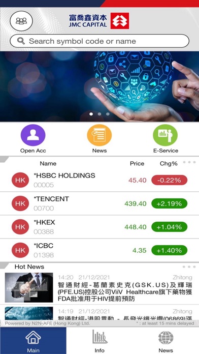 JMC Capital HK Limited Screenshot