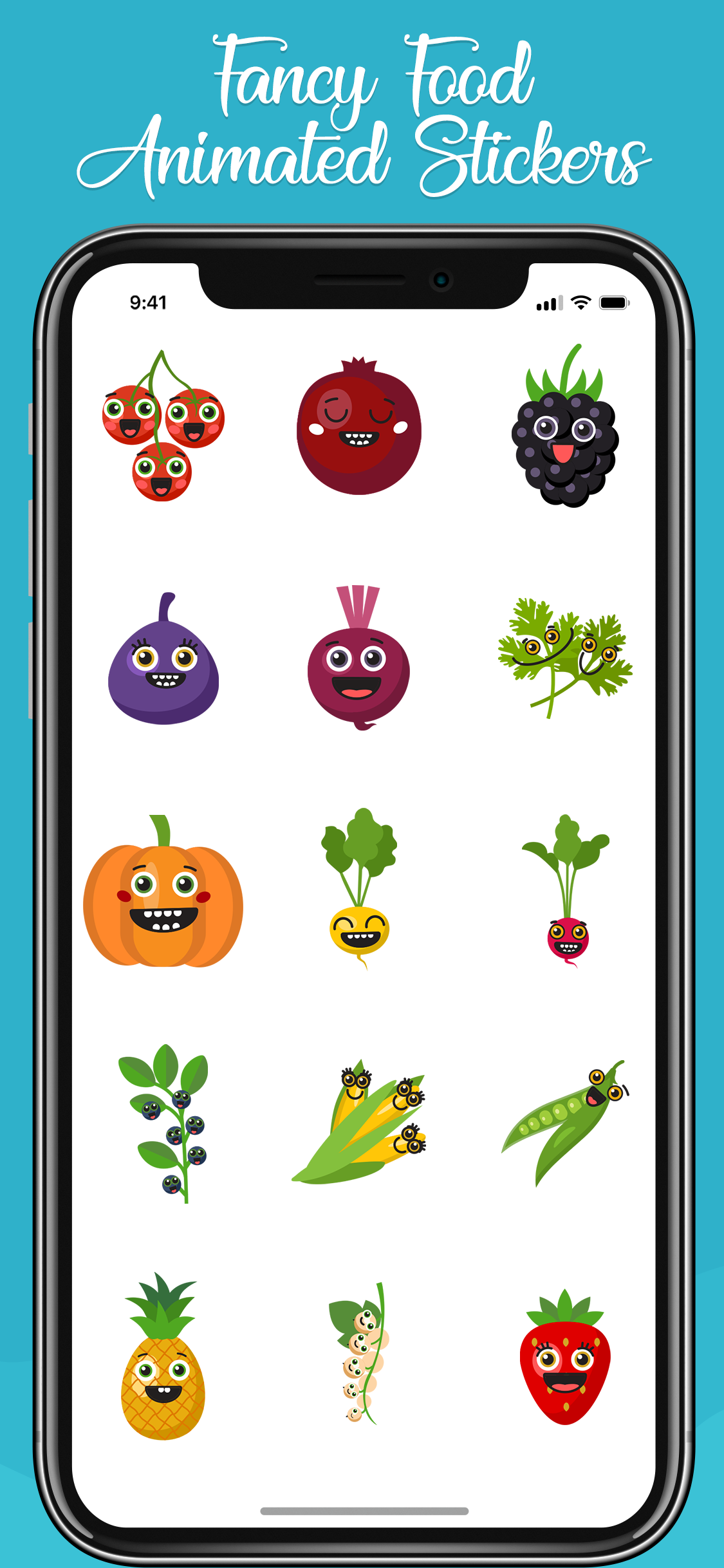Fancy Food Animated Emojis screenshot 3
