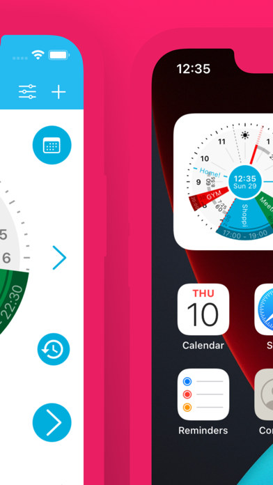 Sectograph visual time manager Screenshot