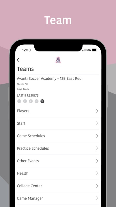 Avanti Soccer Academy Screenshot