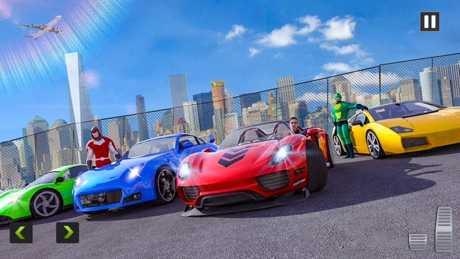 #3. Mega Car Games: Super Hero 3D (iOS) 由: Haroon Younas