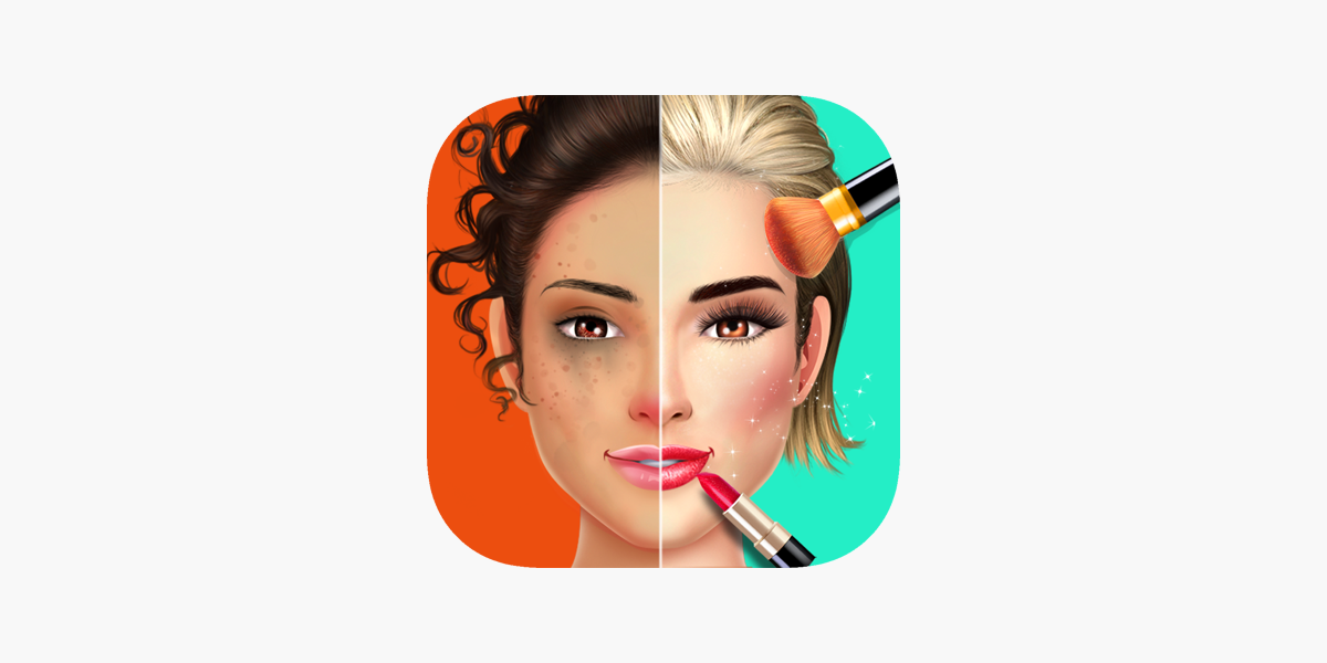 Jogo de estilista de maquiagem e vestir versão móvel andróide iOS