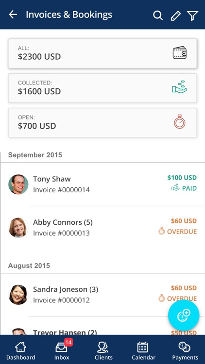 vcita Mobile CRM screenshot-4