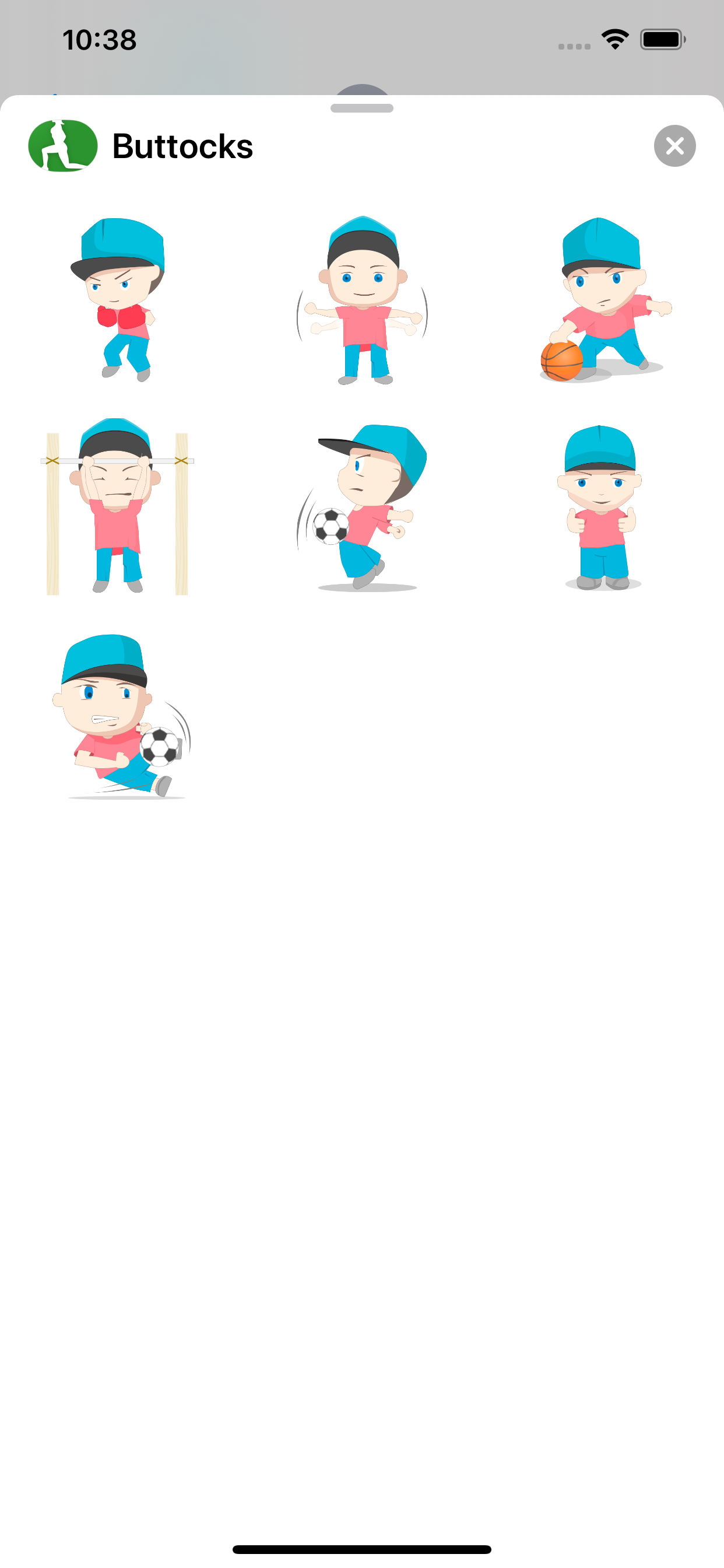Buttocks coach - home workout