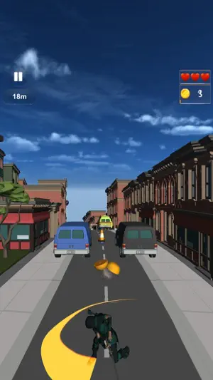 Ninja Run:Fruit Cutter 3d Game screenshot 1