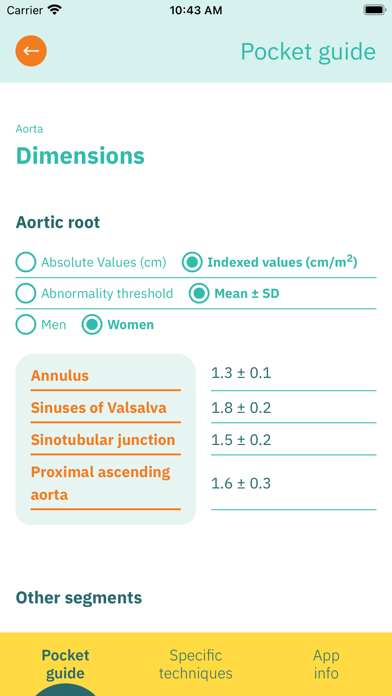 Echocardio Notes Screenshot