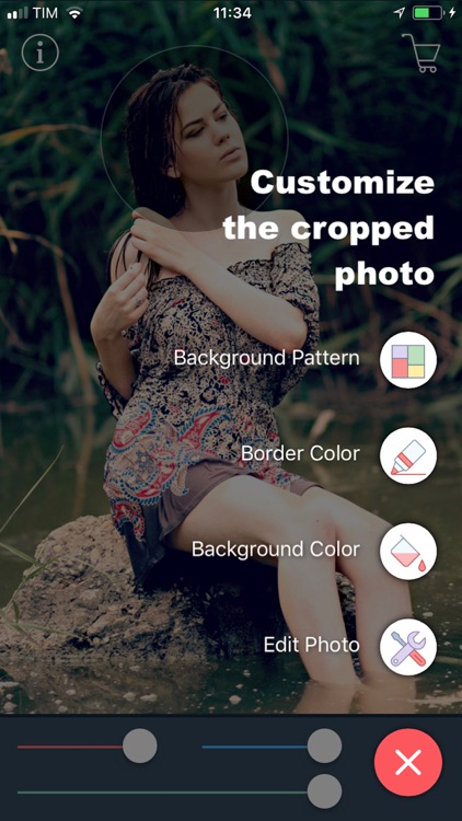 Circular Photo Cropping Tool