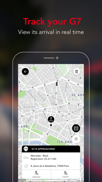 G7 Abonné - Commande de taxi Screenshot